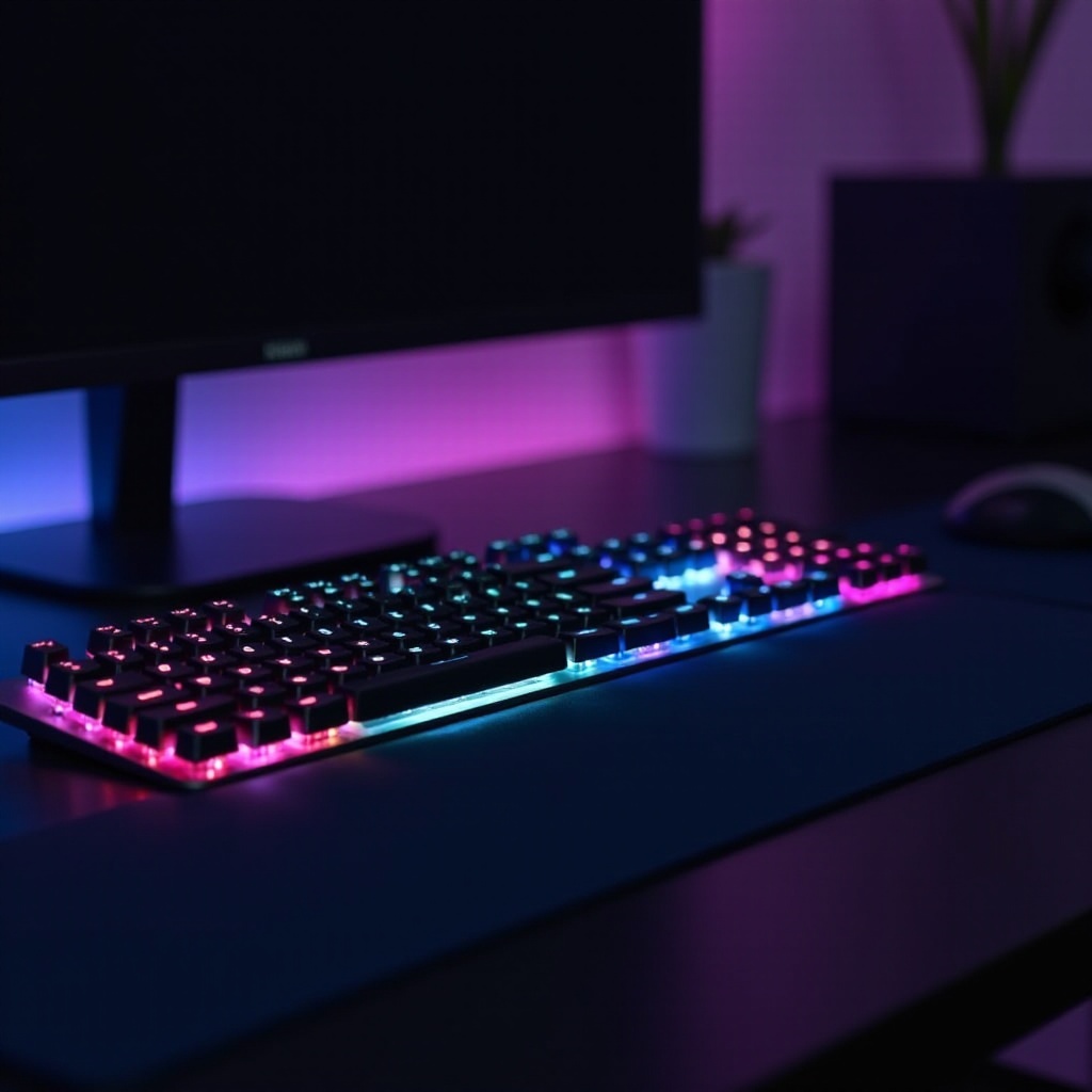 最高の色のキーボード