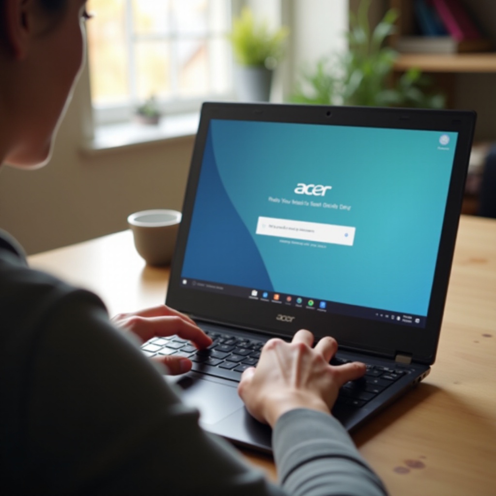 comment réinitialiser un Chromebook Acer
