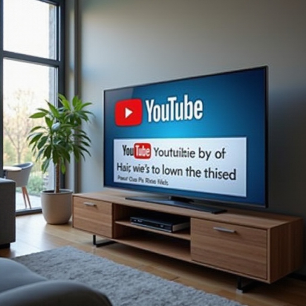 サムスンのスマートテレビでYouTubeを視聴できません