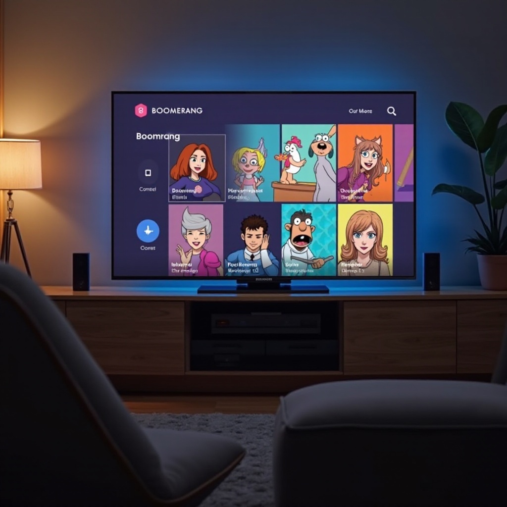 サムスンスマートテレビでブーメランの視聴方法