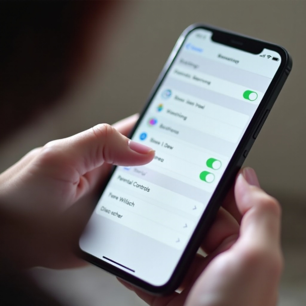iPhoneでペアレンタルコントロールをオフにする方法
