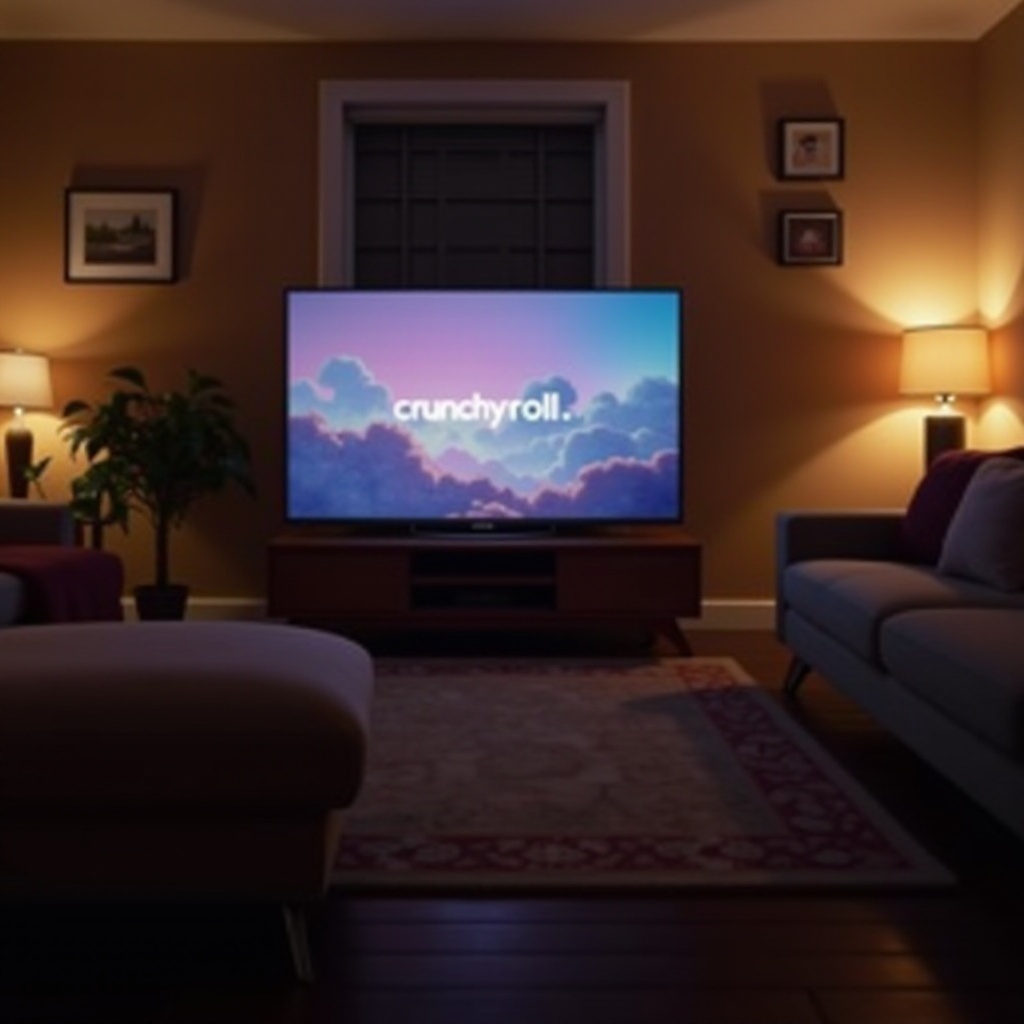 comment regarder crunchyroll sur une télévision intelligente Vizio
