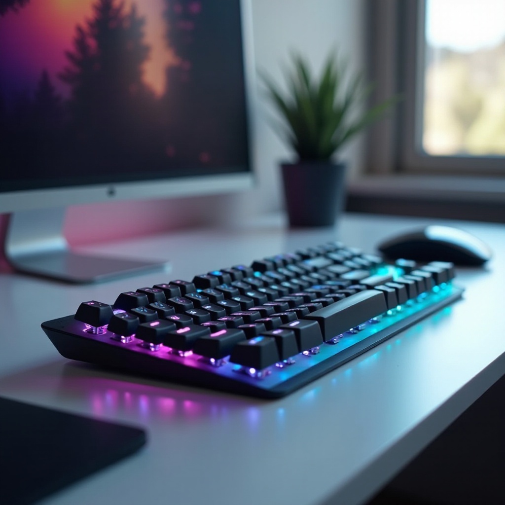 最高の色のキーボード